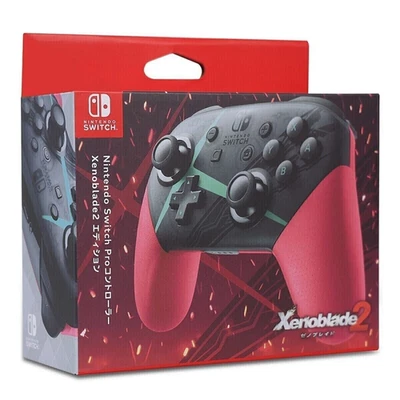 Official Nintendo Switch Pro Controller 《Xenoblade 2》  Special Edition Fast Ship - Image 1 of 4