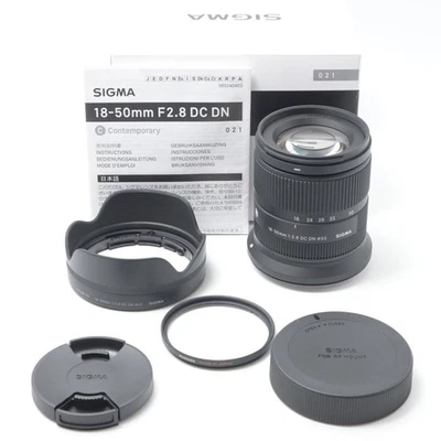 SIGMA Contemporary 18-50mm F2.8 DC DN for Canon RF Mount[Mint]#5515 - Image 1 of 4