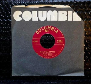 JOHNNY MATHIS Warm and Tender / It's Not For Me To Say 7" 45 - Picture 1 of 1