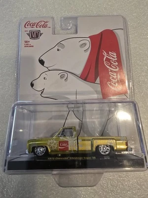 Nuevas máquinas M2 Navidad Coca-Cola 1973 Chevrolet Cheyenne Super 30 #sk09 Foto 1 de 3