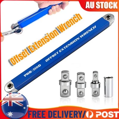 Impact Ready Offset Extension Wrench Tight Reach Extension Wrench Set W/ Adapter - image 1 of 4