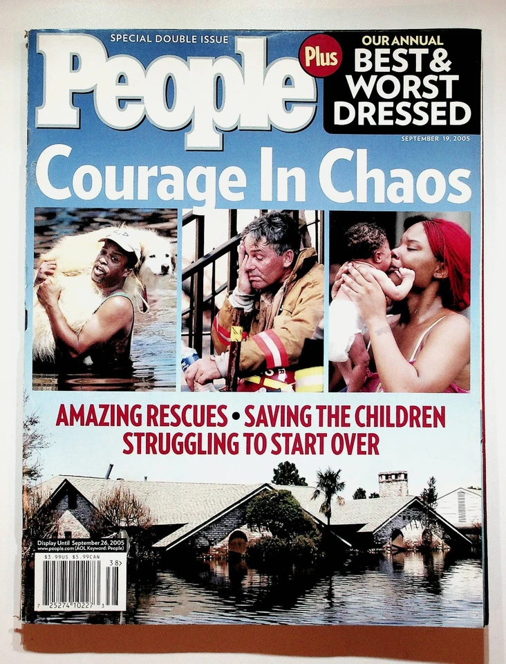 2005 September 19 People Magazine Hurricane Katrina Bob Denver Lance Armstrong - Image 1 of 3
