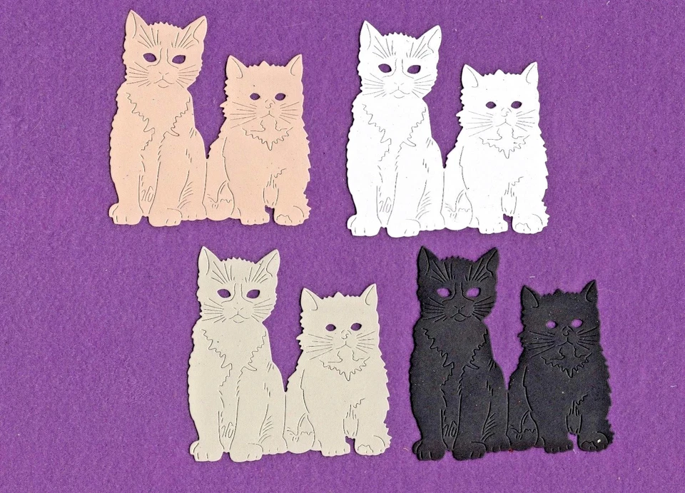 Карты для скрапбукинга KITTENS cat die cut - Изображение 1 из 1