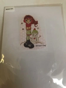 Winters Day Clear Cling Stamp - Picture 1 of 2