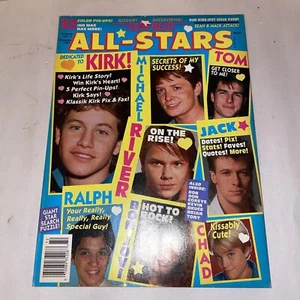 Mint Teen Beat All Stars Magazine Summer 1987 Michael J Fox Tom Kirk Bon Jovi - Picture 1 of 3