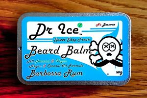 Premium Beard Balm - Vegan - Argan Oil Based -  Barbossa Rum
