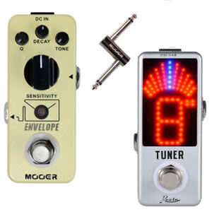 Mooer Envelope Analogfilter Auto Wah + Tuner + PCZ Micro Gitarren-Effektpedale A1