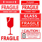 200/300PCS Fragile Stickers The Goods Please Handle With Care Warning Labels