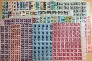 Postage Sheet Lot of 4¢ Stamps - FACE VALUE $116.40 - Stuart Katz