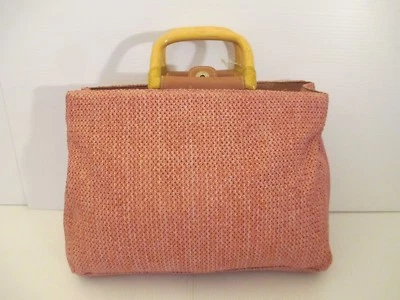 Bolso de Mano Fossil 1954 Orlando Rose Tejido Nuevo Con Etiquetas Foto 1 de 4