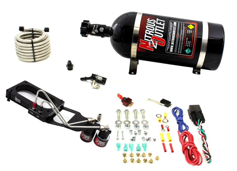 00-10153-15 Ford 2007-2014 Mustang GT 500 sistema de placas de línea dura - botella de 15 lb Foto 1 de 1