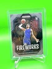 2023/24 PANINI PRIZM DRAFT PICKS VICTOR WEMBANYAMA ROOKIE RC FIREWORKS #1