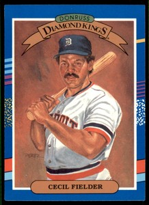 1991 Donruss Cecil Fielder Detroit Tigers #3