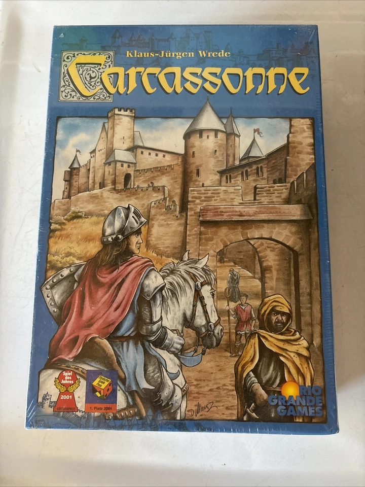 Carcassonne Board Game Rio Grande Games 2000 Hans Im Gluck 100 Complete