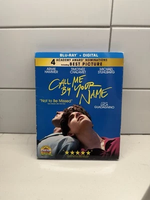 Call Me by Your Name W/ Slipcover (Blu-ray, 2017) - Foto 1 de 2