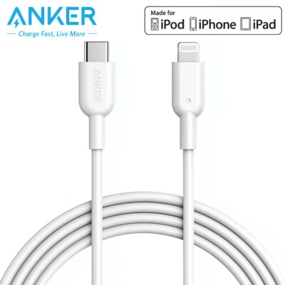 Anker USB C PD Charger Cable for iPhone 13 MFi-Certified Charging Data Sync 6ft - Image 1 of 4