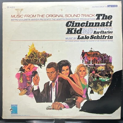 The Cincinnati Kid Original Soundtrack, Lalo Schifrin, Vinyl LP, VG+ - Image 1 of 4