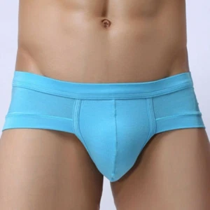 Calzoncillos convexos en U de cintura baja transpirables para hombre ropa interior calzoncillos lencería - Imagen 1 de 4