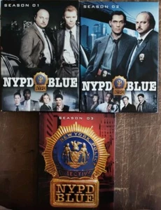 NYPD Blue - Season 1-3 (1, 2, 3) DVD Set Lot 90s Cop Drama VGC - Picture 1 of 14