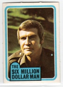 THE SIX MILLION DOLLAR MAN 1975 MONTY GUM BASE SINGLE #38 PUZZLE SEE IMAGES
