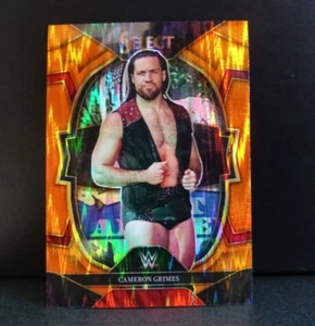 2023 Panini Select WWE #33 Cameron Grimes Orange Flash Prizms - Picture 1 of 2