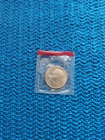 #91B.get One1979-D $1 Susan B. Anthony Dollar.mint Cover