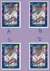 1990 Classic Board Game Blue, #013, John Smoltz, see description - Picture 1 of 2