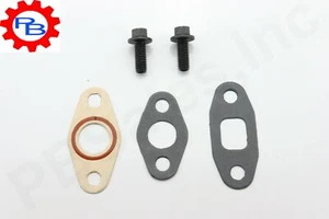 Turbo oil Drain gaskets and Bolts for Dodge Cummins 4bt,6bt,6ct, 12V, 5.9,6.7 - Picture 1 of 4