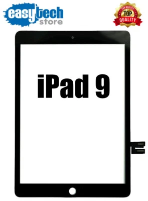 TOUCH SCREEN Apple iPad 9 9A GEN 2021 A2602 A2603 A2604 A2605 VETRO Nero