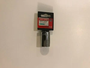 Enchufe profundo Craftsman 1/2" Drive 11/16 pulgadas SAE 12 pt - Imagen 1 de 1