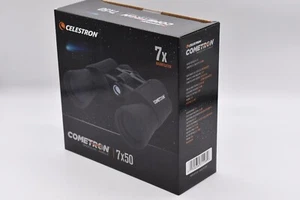 Cometron 7x50 Bincoulars - Beginner Astronomy Binoculars - Large 50mm Objects - Picture 1 of 1