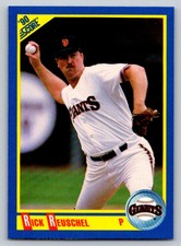 1990  Score #465 Rick Reuschel San Francisco Giants