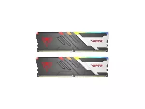 Patriot Memory Viper Venom RGB DDR5 RAM 32GB (2X16GB) 6000MT/s CL30 UDIMM Deskto - Picture 1 of 10