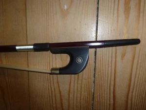 BRAZILWOOD OCTAGONAL DOUBLE BASS BOW, GERMAN STYLE, 3/4, QUALITY BOW, FROM UK! - Picture 1 of 7