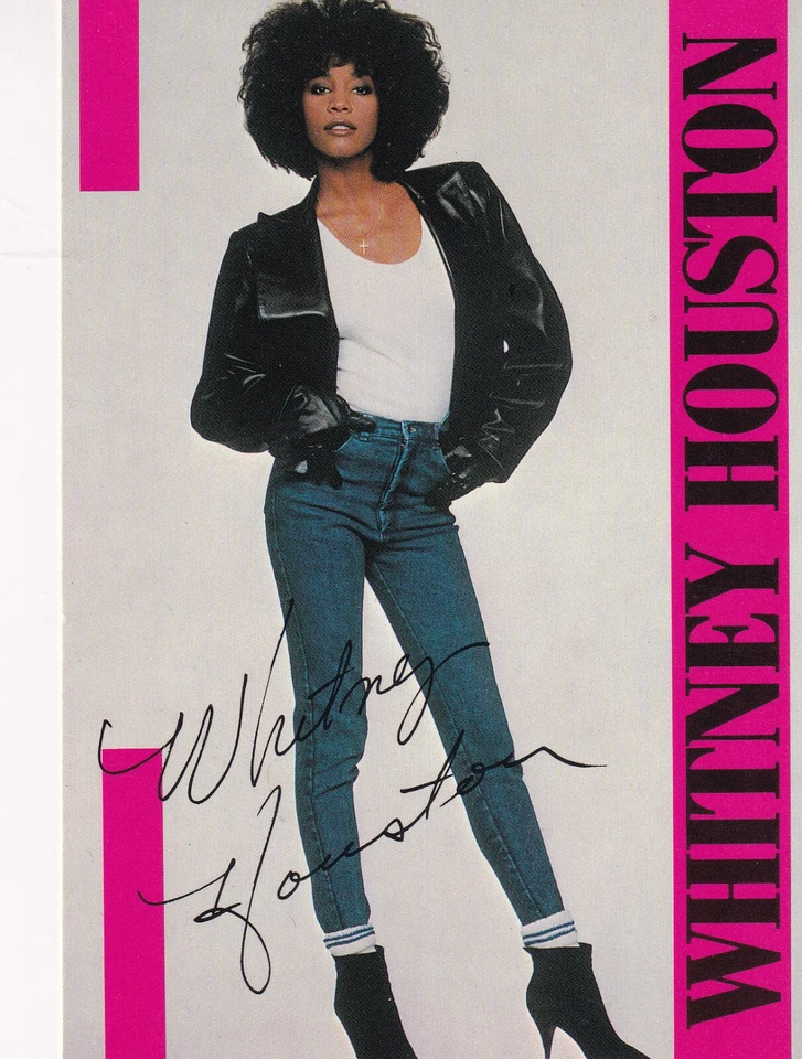 Autogramm - Whitney Houston - Bild 1 von 1