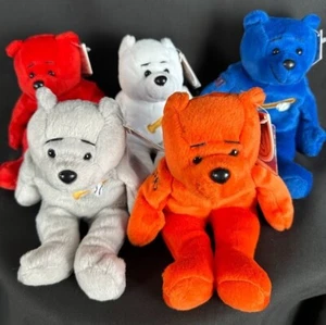 Juego completo de 500 osos de peluche de jonrón Robinson, Mays, Mantle, Schmidt Jackson - Imagen 1 de 17