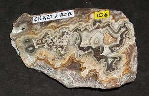 BOB HICKS RANCH OLD STOCK STELLAR CRAZY LACE LUCIA MEXICO AGATE SAGENITE JEWELRY - Picture 1 of 2