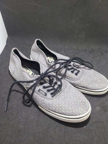 Sneakers da skate stringate Vans Lo Pro a pois a pois grigio donna 6 5 uomo 5 top basso