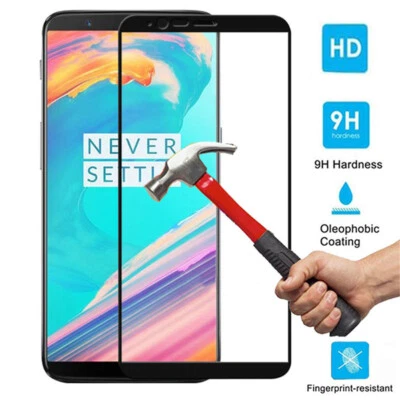 9H Tempered Glass Full Screen Protector For OnePlus Nord N300 Ace Pro 9R 7T Film - Image 1 of 4