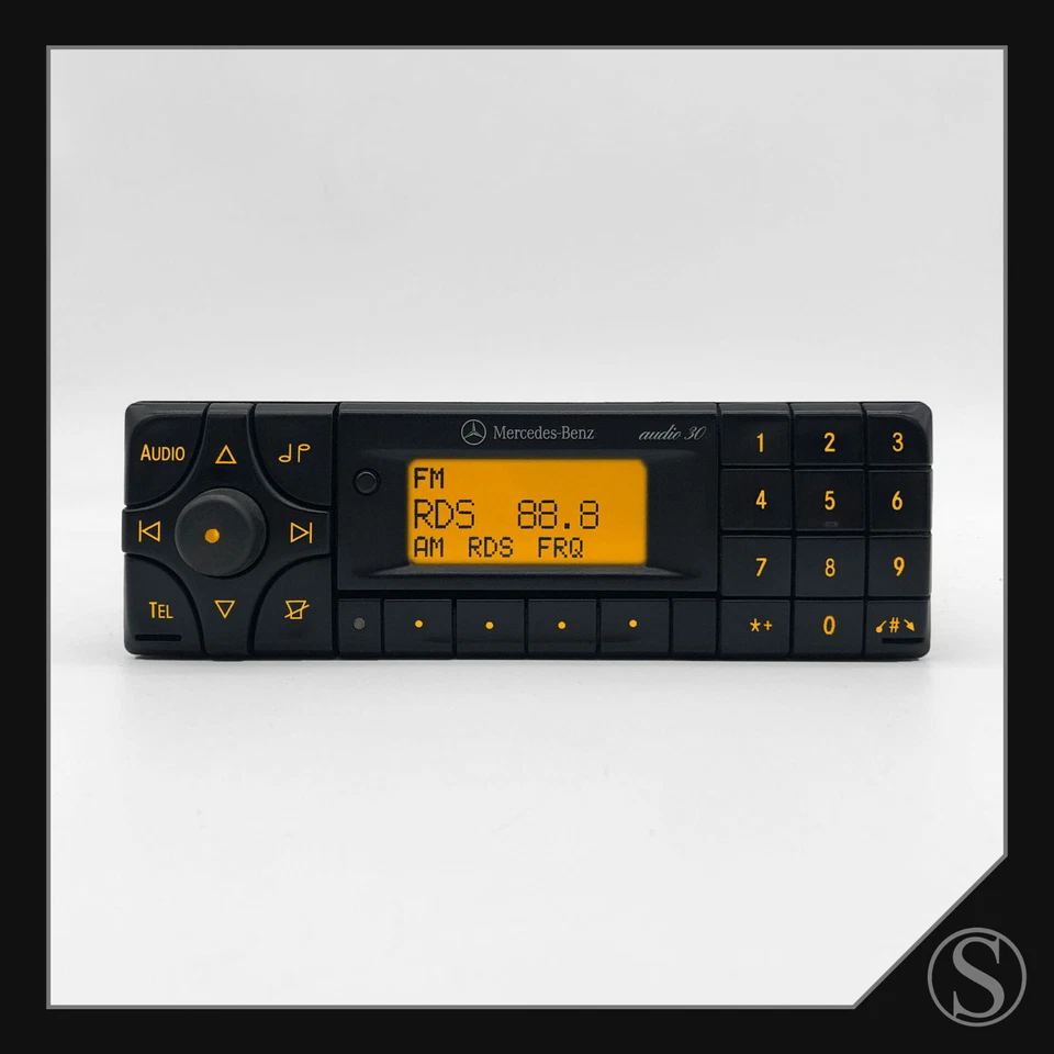 Mercedes Benz Audio 30 Becker BE3307 Radio CLK W208 E-Klasse W210 CAN 1999-2003 - Bild 1 von 1