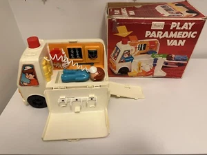 1978 Vintage Sears Tomy Play Paramedic Van / Ambulance (1978) With Box - Picture 1 of 17