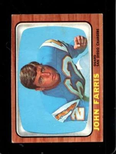 1966 TOPPS #122 JOHN FARRIS VG+ CHARGERS *X69316 - Picture 1 of 2