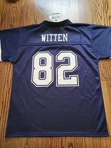 Jason Witten Dallas Cowboys Jersey Youth Size Large 14-16 Football Boys Kids - Picture 1 of 10
