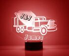 Camion mélangeur de ciment lumière DEL, avec télécommande - personnalisé gratuit - camion en béton