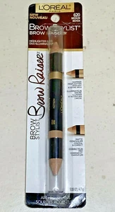 L’Oreal Brow Stylist Brow Raiser Shimmer Highlighter & Matte Concealer Duo 620 - Picture 1 of 3
