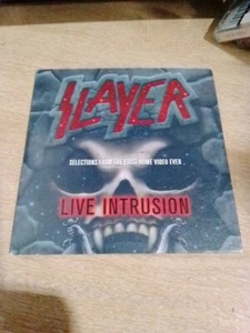 Slayer Live Intrusion Rare 3 Track Promo Cd Card Sleeve B - Picture 1 of 5