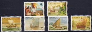PORTUGAL 1989-1990 SAILING SHIPS SET 6 STAMPS & BOOKLET W/PANE OF 4 STAMPS MNH - Picture 1 of 3
