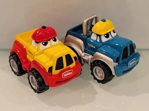 (2)Tonka Lil Chuck And Friends 2000 Pickups Diecast Construction Hasbro Maisto - Picture 1 of 6
