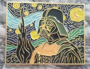 Darth Vader Starry Night Van Gogh Star Wars Disney Enamel Pin