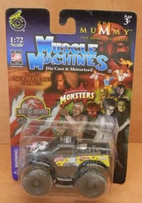 Muscle Machines Carolina Crusher Chevrolet Dracula Truck Blue 1:72 HI-REV - Image 1 of 2